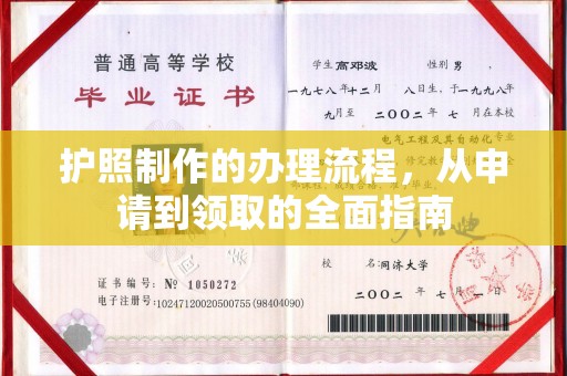 攀枝花护照制作的办理流程，从申请到领取的全面指南