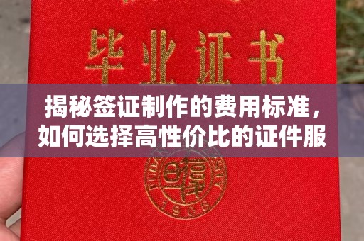 攀枝花揭秘签证制作的费用标准，如何选择高性价比的证件服务