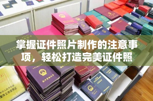 攀枝花掌握证件照片制作的注意事项，轻松打造完美证件照