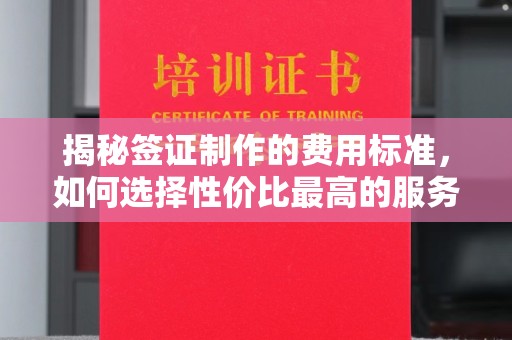 攀枝花揭秘签证制作的费用标准，如何选择性价比最高的服务？
